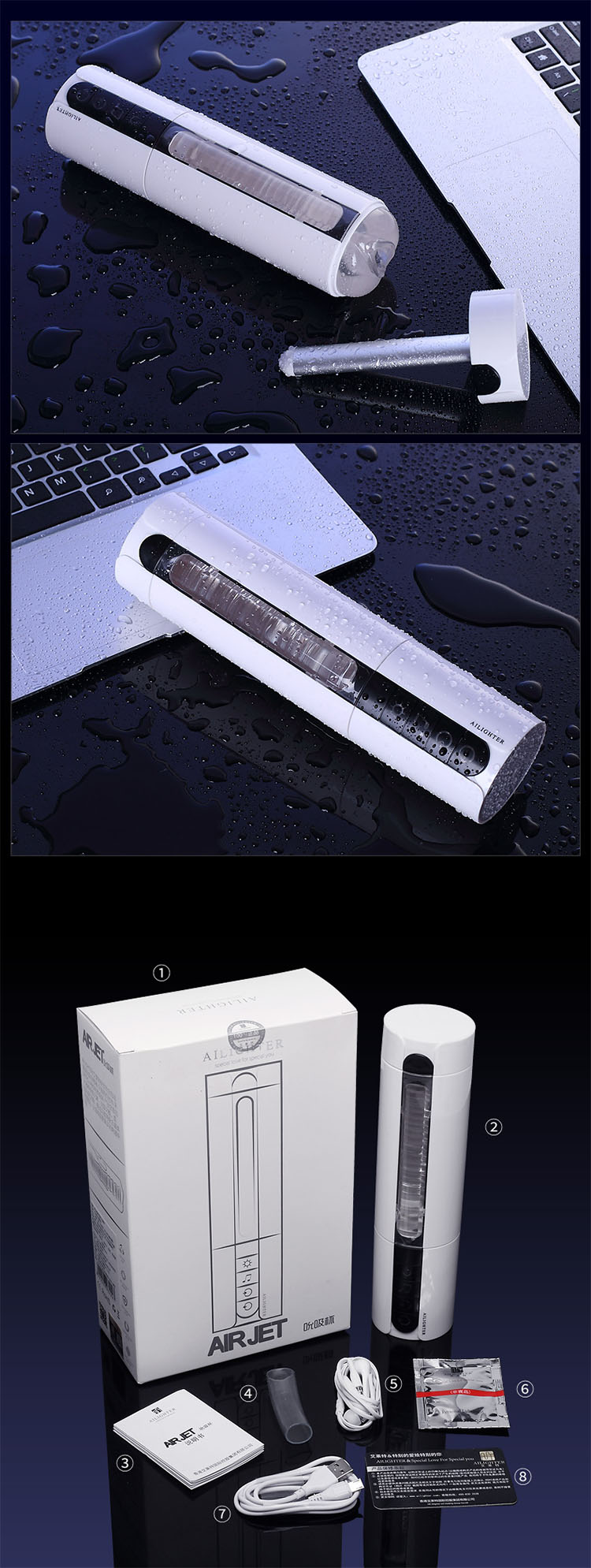 Máy bú mút dương vật tự động mini có sưởi ấm Air Jet tiện lợi Máy bú mút dương vật tự động mini có sưởi ấm Air Jet tiện lợi