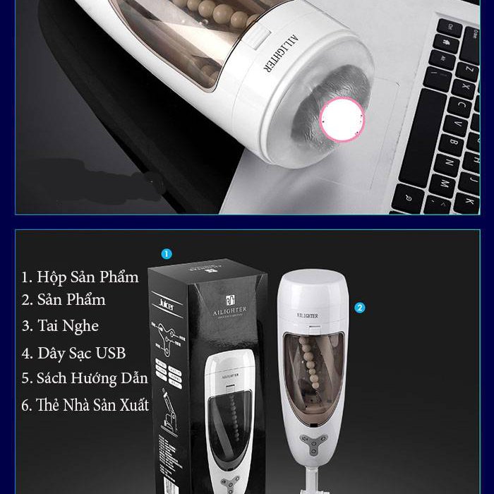 Máy Thủ Dâm JUICER AD40C Tự Động Đa Chức Năng Siêu Bền