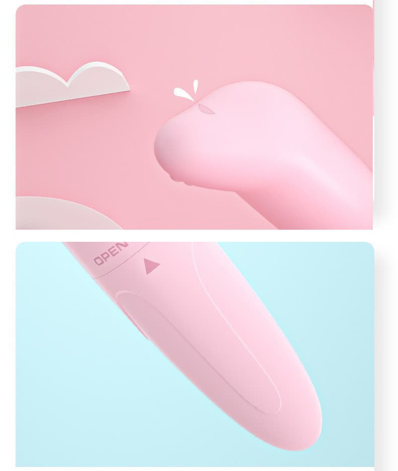 Máy Rung Cá Heo Mini Hồng Đầu Gai Siêu Mạnh Kích Thích