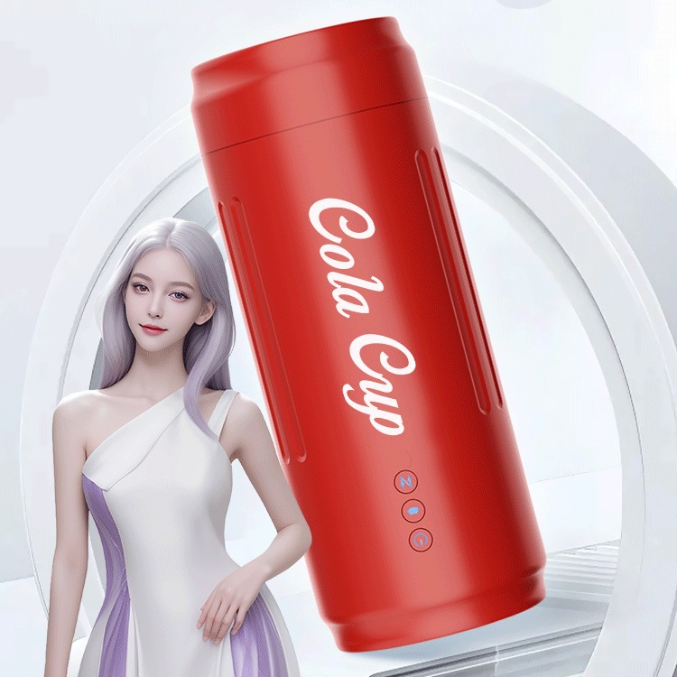 Cốc thủ dâm SOKOOT lon Coca co bóp thụt hút, phát nhiệt