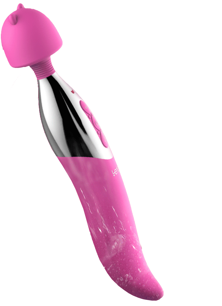 Chày Rung Kết Hợp Lưỡi Rung Siêu Mạnh - Leten Nhật Bản 