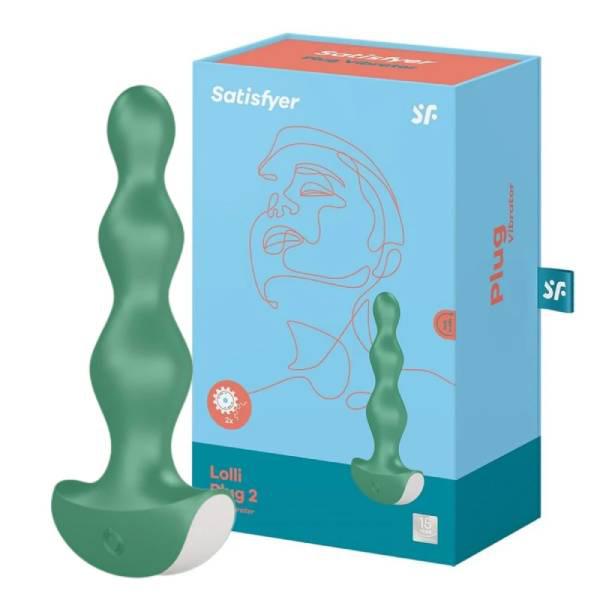 Máy rung Satisfyer Lolli Anal Plug 2 massage kích thích hậu môn âm đạo 2 in 1 