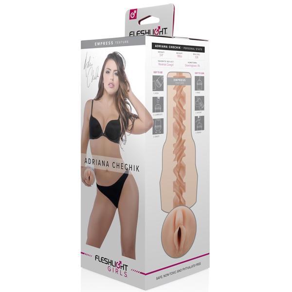 Âm đạo giả Fleshlight Girls cấu trúc hậu môn diễn viên Adriana Chechik 