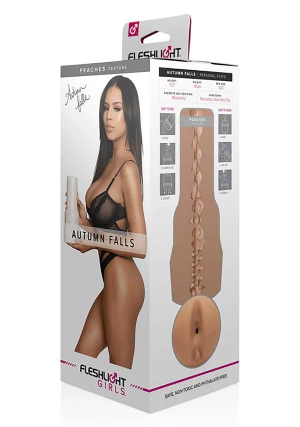 Fleshlight Girls Autumn Falls Peaches Âm Đạo Giả Cấu Trúc Hậu Môn 