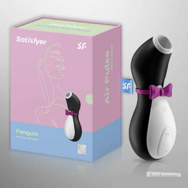 Máy Rung Hút Kích Thích Âm Vật Satisfyer Penguin Chính Hãng Đức Công Nghệ Sóng Áp Suất Air-Pulse 
