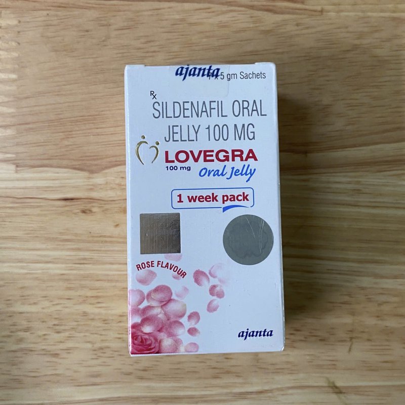 Thạch kích dục Lovegra Oral Jelly 100mg – Siro Tăng Ham Muốn Kích Thích Nữ Giới