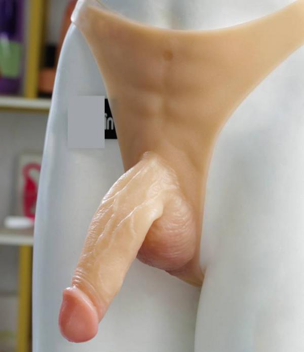 Dương Vật Giả Rỗng Ruột Manmiao W40 Quần Tam Giác Silicone Cao Cấp 