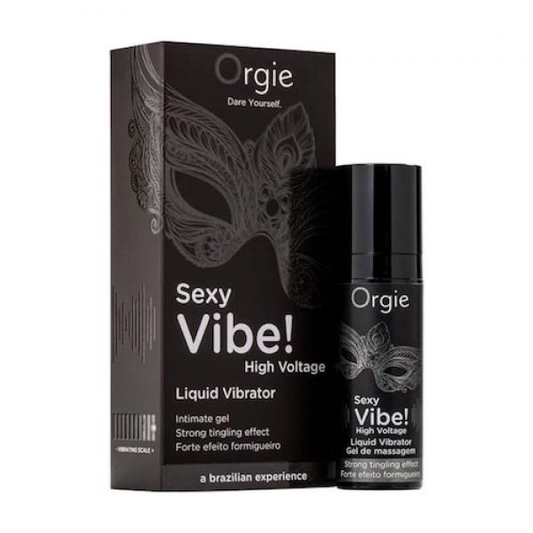 Gel Kích Thích Tăng Khoái Cảm Orgie Sexy Vibe High Voltage 15ml – Hiệu Ứng Rung Tê Mạnh Mẽ 