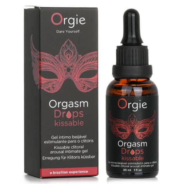 Gel Tăng Khoái Cảm Orgie Orgasm Drops Kissable 30ml Có Thể Nuốt Được Kích Thích Âm Vật Nữ Giới 