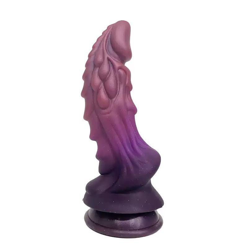Dildo Fantasy Elfo Rồng Phát Sáng Có Đế Hít Tường – Dương Vật Giả Silicon Cao Cấp Kích Thích Điểm G & P