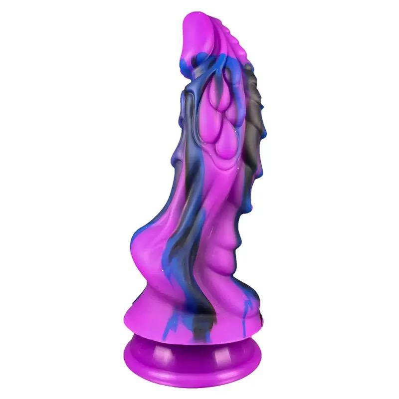 Dildo Fantasy Elfo Rồng Phát Sáng Có Đế Hít Tường – Dương Vật Giả Silicon Cao Cấp Kích Thích Điểm G & P