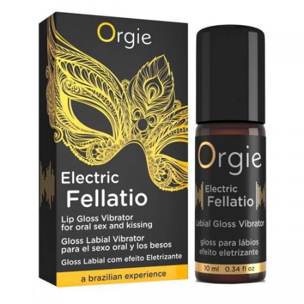 Son Orgie Electric Fellatio Lip Gloss Hiệu Ứng Rung Tê Cho Oral Sex Kích Thích Khoái Cảm 