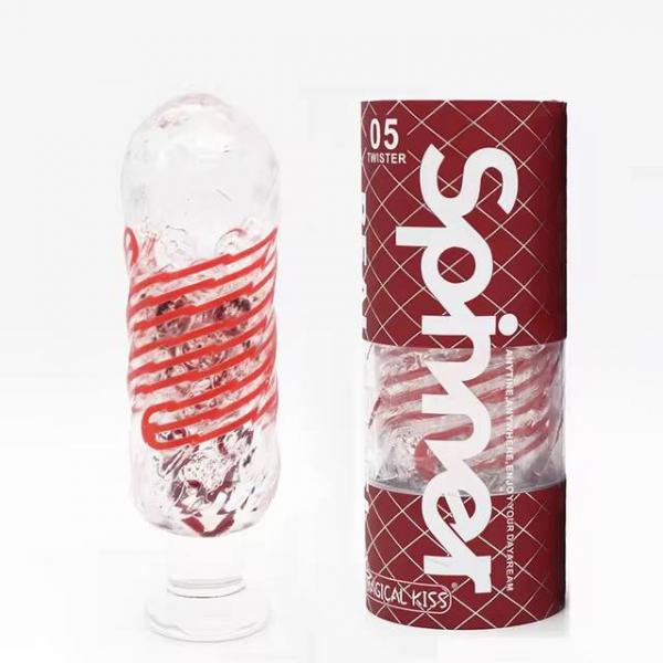 Tenga Spinner 05 Twister Cốc Thủ Dâm Cầm Tay Silicon Xoắn Ốc 