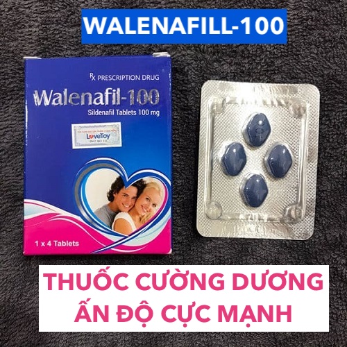  Phân phối Thuốc Walenafil 100 cường dương walenafil-100 sildenafil trị xuất tinh sớm tăng sinh lý cao cấp