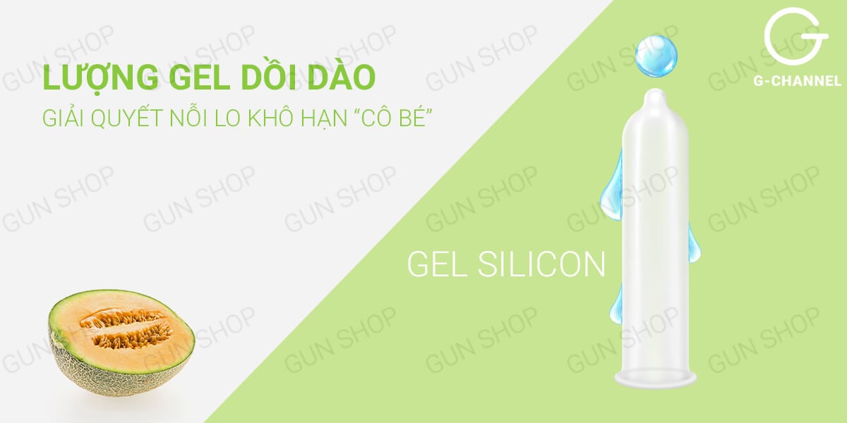 Kho sỉ Bao cao su Nakanishi - Siêu mỏng 0.03mm - Hương dưa lưới - Hộp 4 cái hàng mới về Kho sỉ Bao cao su Nakanishi - Siêu mỏng 0.03mm - Hương dưa lưới - Hộp 4 cái hàng mới về