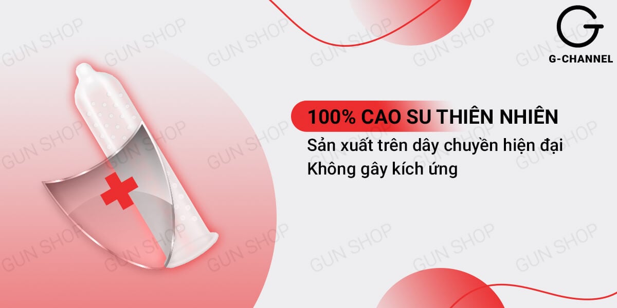 Bao cao su Liebe gai lớn an toàn thoải mái hộp 12 cái giá tốt