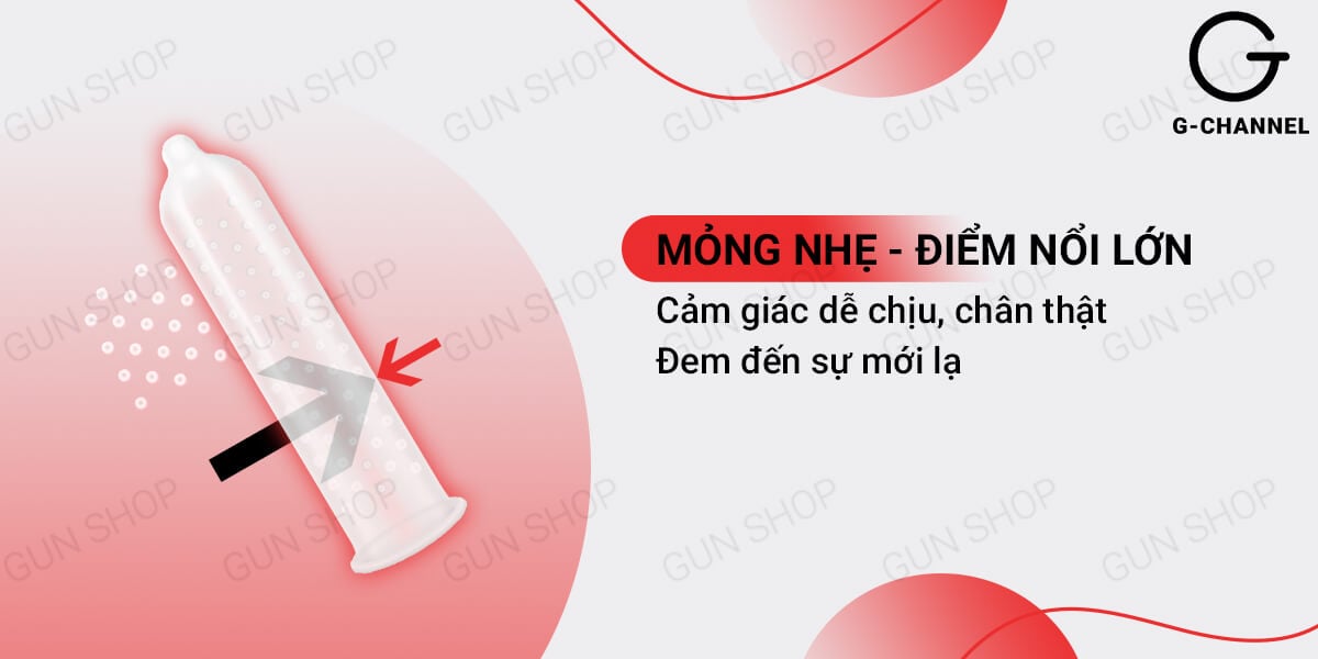 Bao cao su Liebe gai lớn an toàn thoải mái hộp 12 cái giá tốt