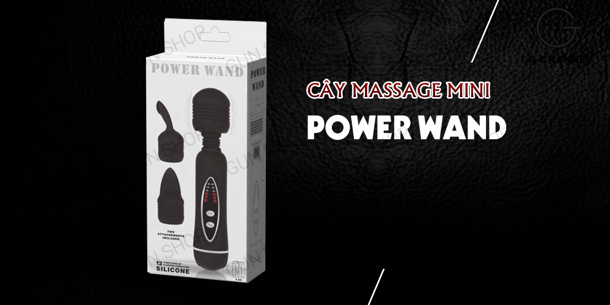 Cung cấp Cây massage mini rung 12 chế độ - Baile Power Wand tốt nhất