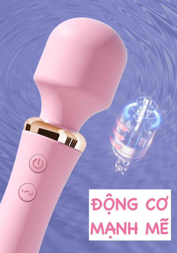 Chày rung 2 đầu LiLo không dây toả nhiệt máy massage điểm G Chày rung 2 đầu LiLo không dây toả nhiệt máy massage điểm G