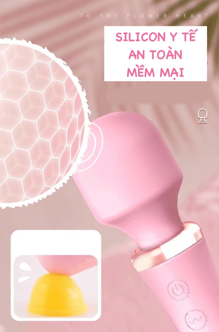 Chày rung 2 đầu LiLo không dây toả nhiệt máy massage điểm G Chày rung 2 đầu LiLo không dây toả nhiệt máy massage điểm G