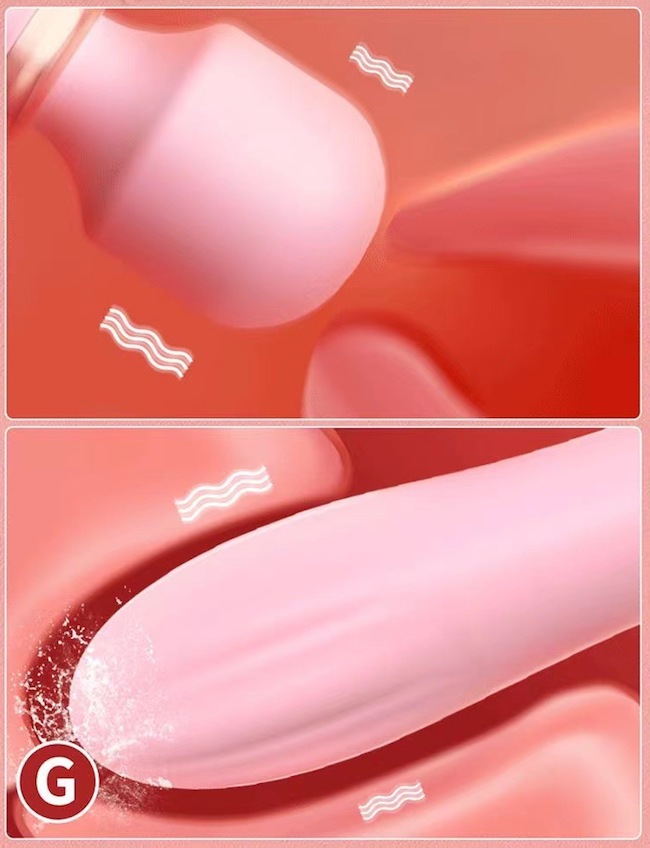 Chày rung 2 đầu LiLo không dây toả nhiệt máy massage điểm G Chày rung 2 đầu LiLo không dây toả nhiệt máy massage điểm G