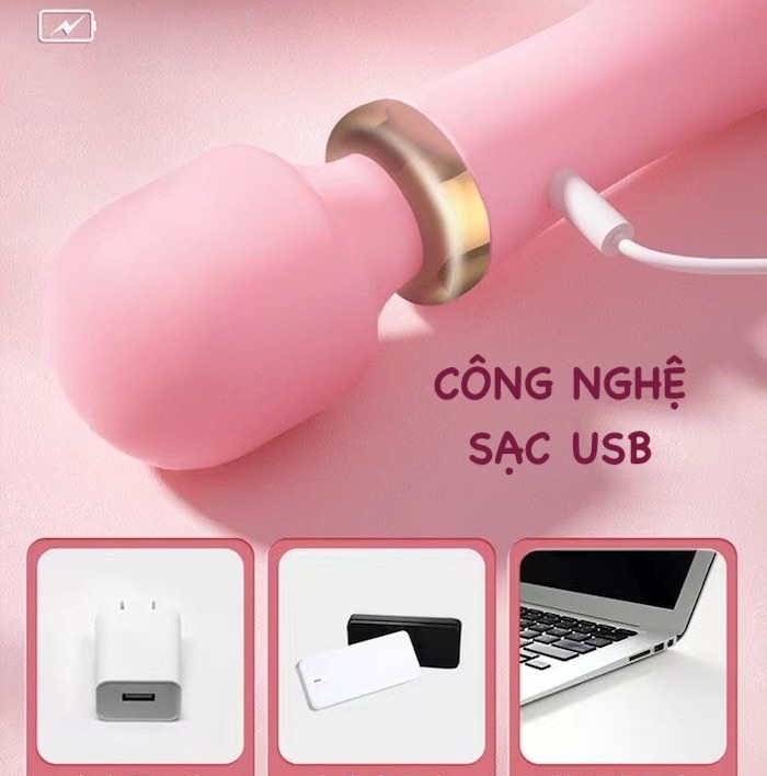Chày rung 2 đầu LiLo không dây toả nhiệt máy massage điểm G Chày rung 2 đầu LiLo không dây toả nhiệt máy massage điểm G