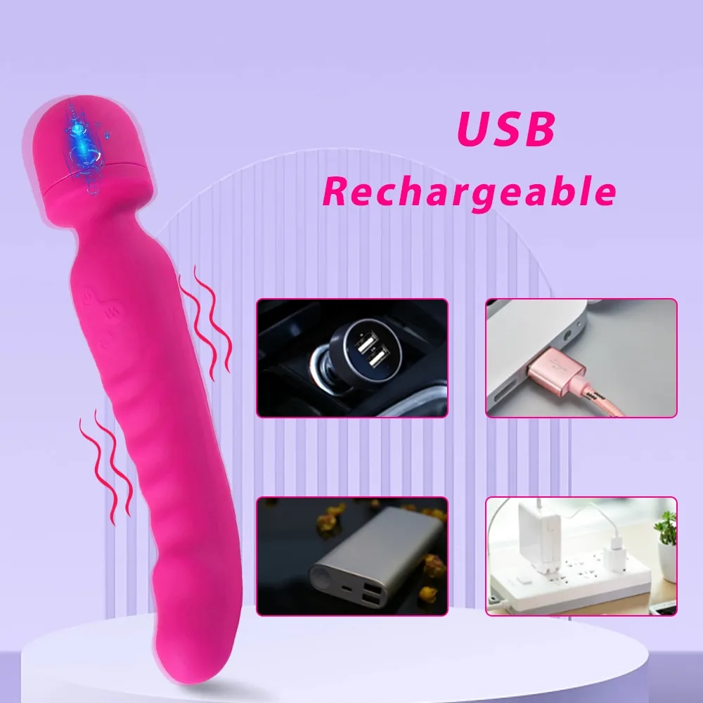 Đại lý Chày rung 2 đầu Magic Wand kích thích điểm G và âm đạo tốt nhất