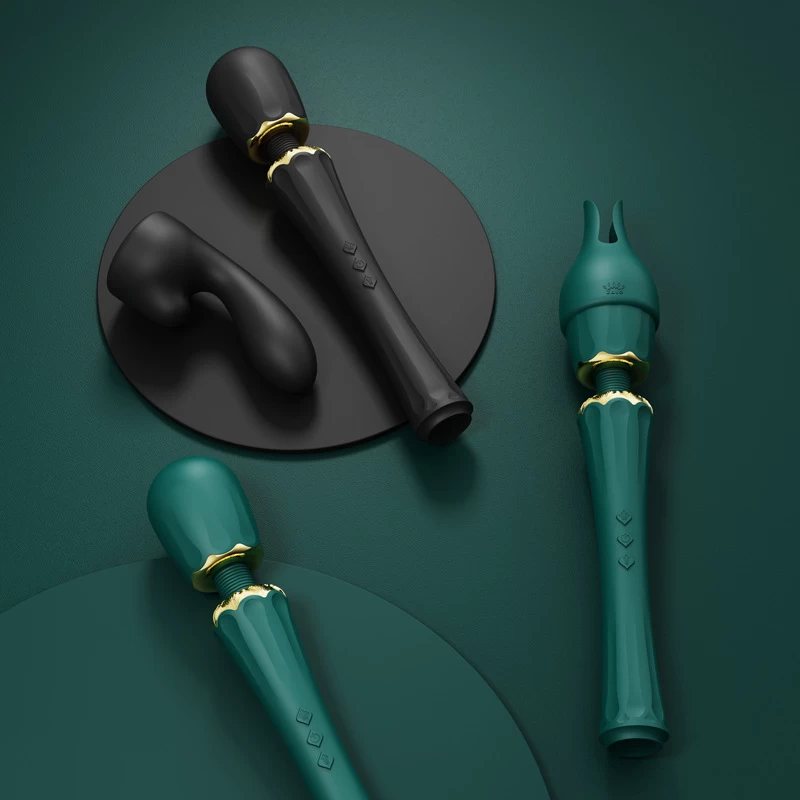 Chày rung cao cấp Zalo Kyro Best Wand với 2 đầu phụ độc đáo