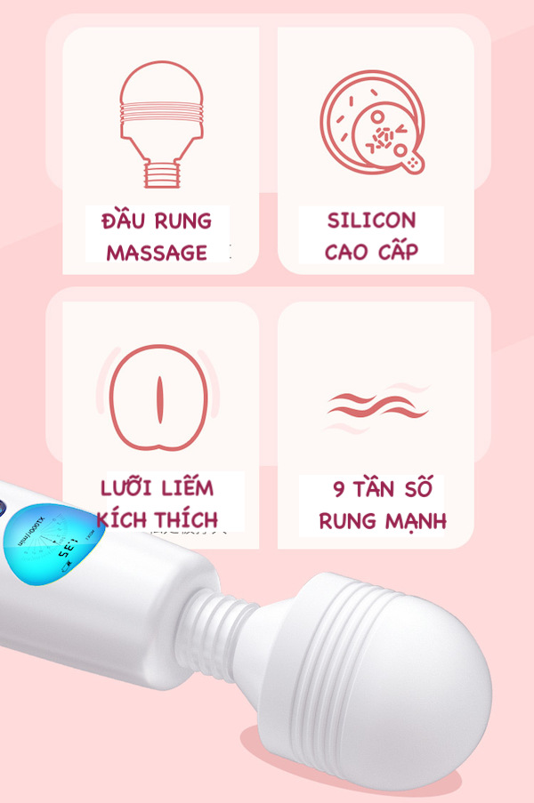 Giá sỉ Chày rung kèm lưỡi liếm 2 đầu Galaku có màn hình Led massage điểm G hàng xách tay Giá sỉ Chày rung kèm lưỡi liếm 2 đầu Galaku có màn hình Led massage điểm G hàng xách tay