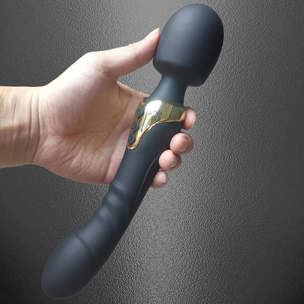 Chày rung không dây 2 đầu cao cấp AV Magic Wand