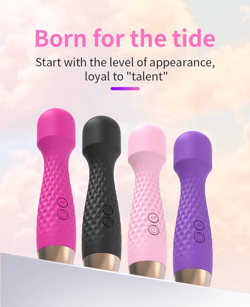 Cung cấp Chày rung tình yêu không dây mini nhỏ gọn Wand Massager mới nhất