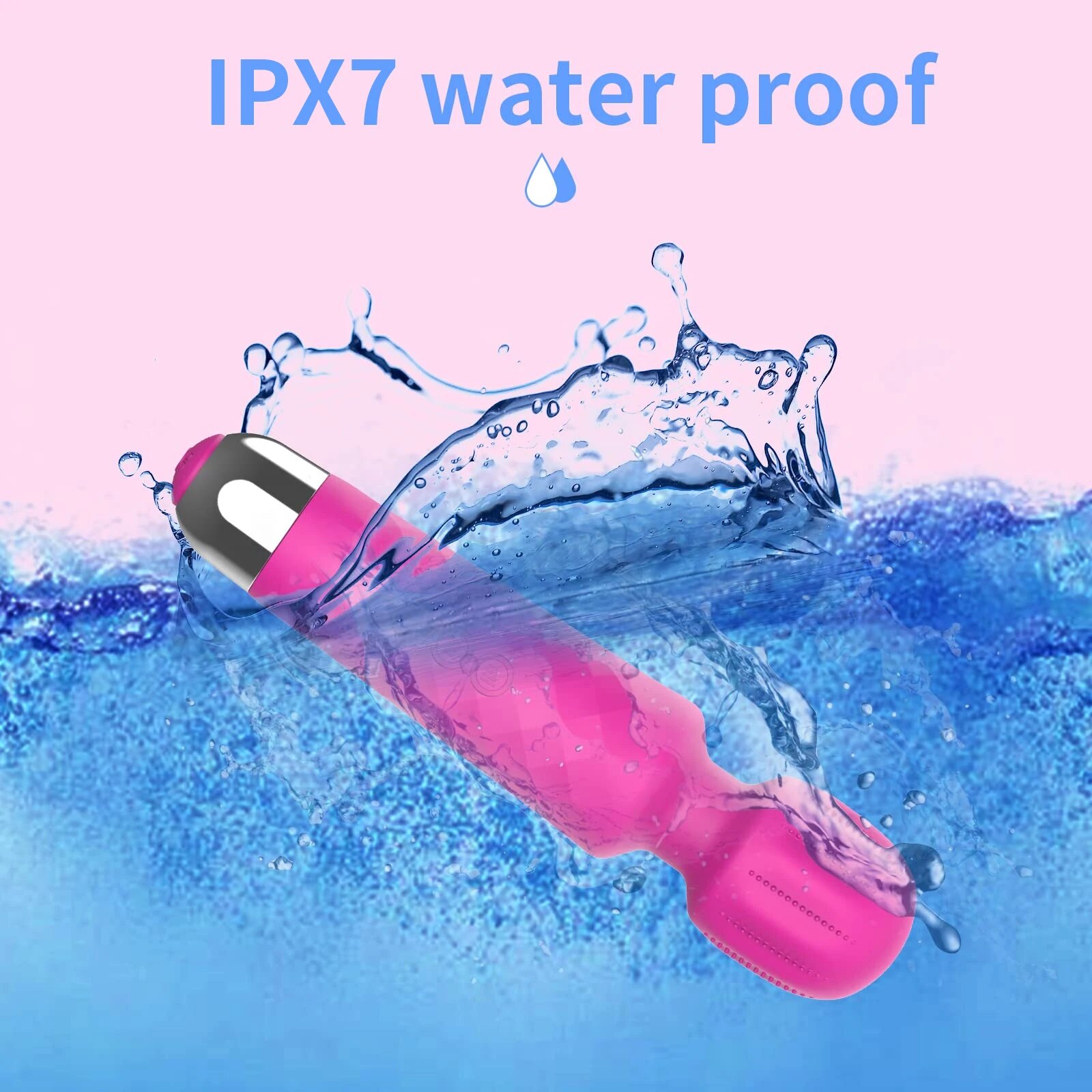 Cung cấp Chày rung tình yêu Safiman Vibrator Magic Wand gai nổi kích thích điểm G tốt nhất