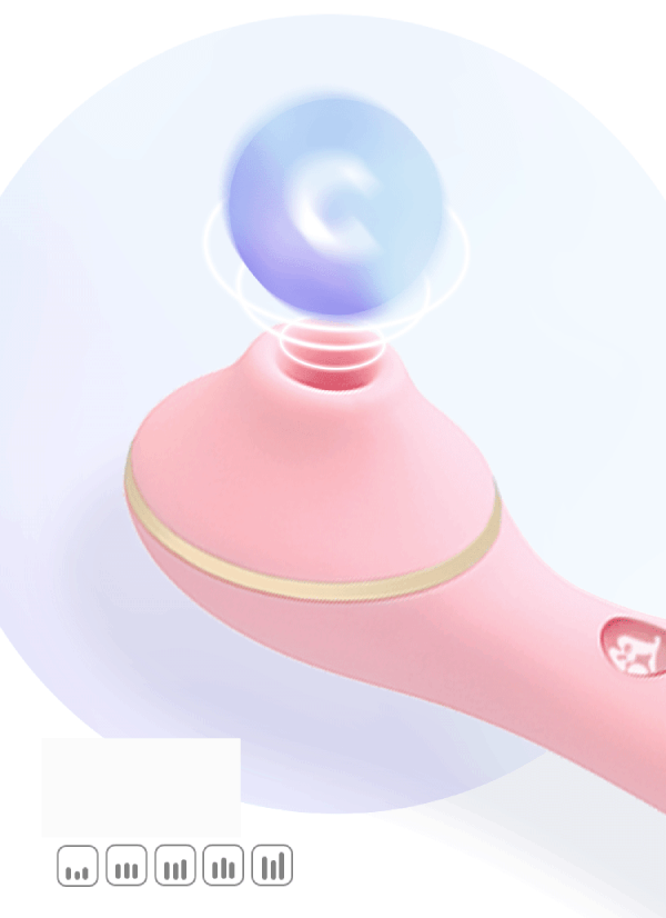 Review KISTOY POLLY PLUS máy massage vùng kín 2 đầu rung hút mạnh Kisstoy pollyplus loại tốt