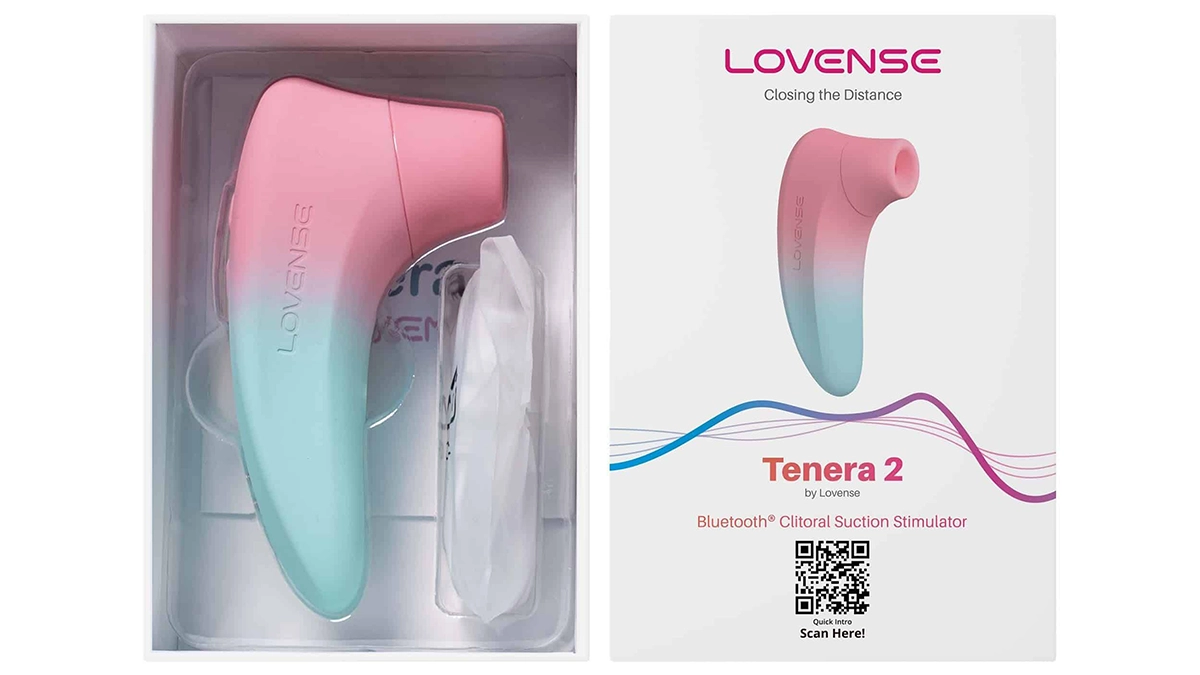 Lovense Tenera 2 Clitoral Suction Stimulator máy bú hút âm vật kết nối qua App