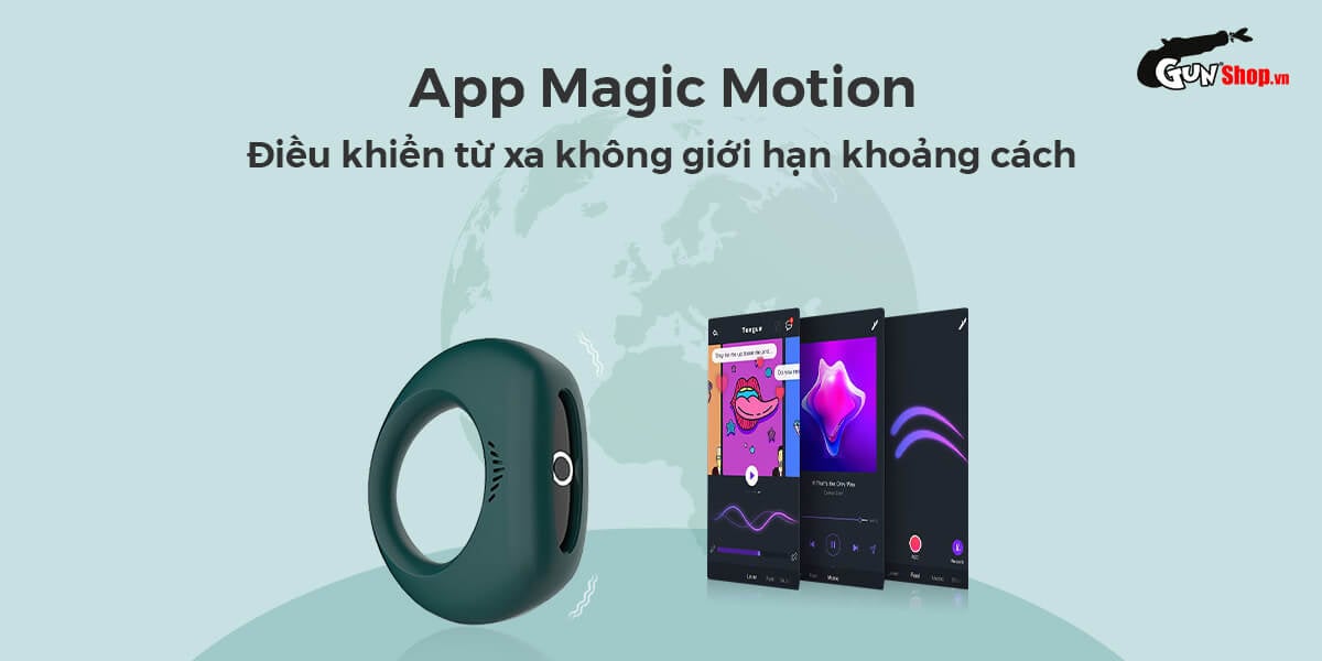 Vòng rung tăng khoái cảm Magic Motion Dante II chính hãng cao cấp tại Chúng tôi