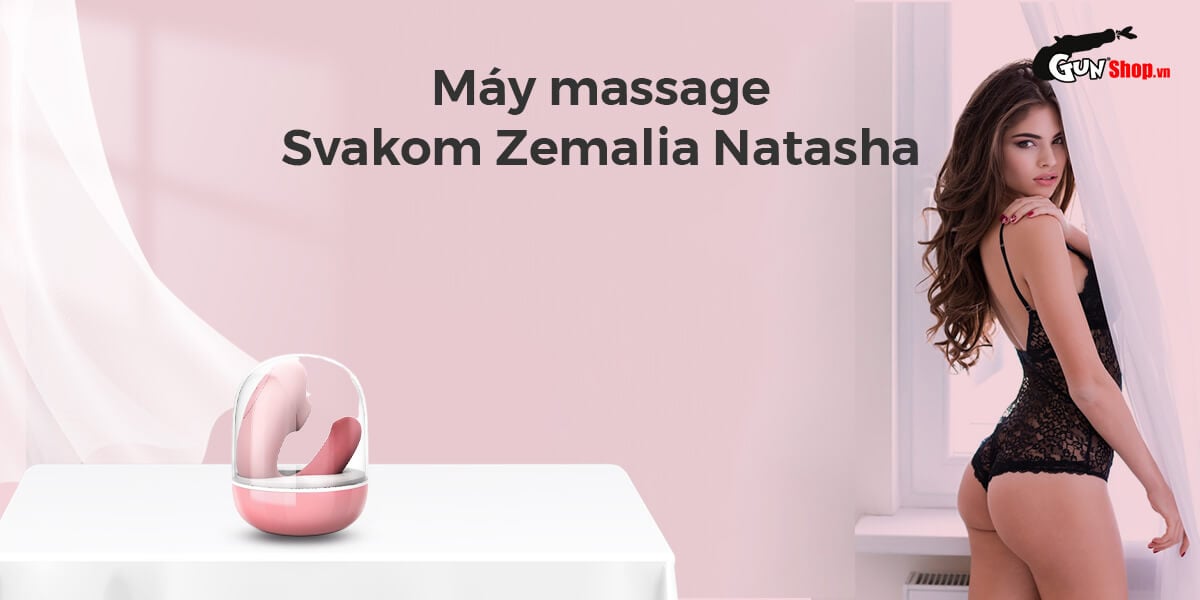 Sỉ Máy bú mút đa chức năng Svakom Zemalia Natasha rung hút điểm G giá tốt