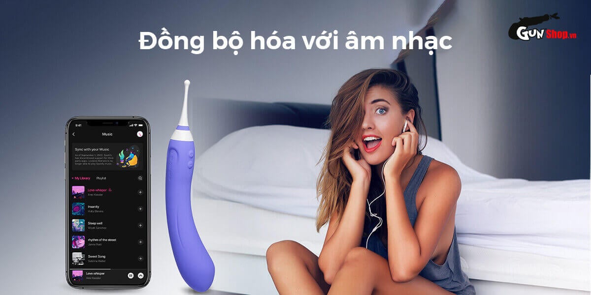 Đánh giá Máy massage 2 đầu Lovense Hyphy điều khiển qua app kích thích điểm G hàng xách tay