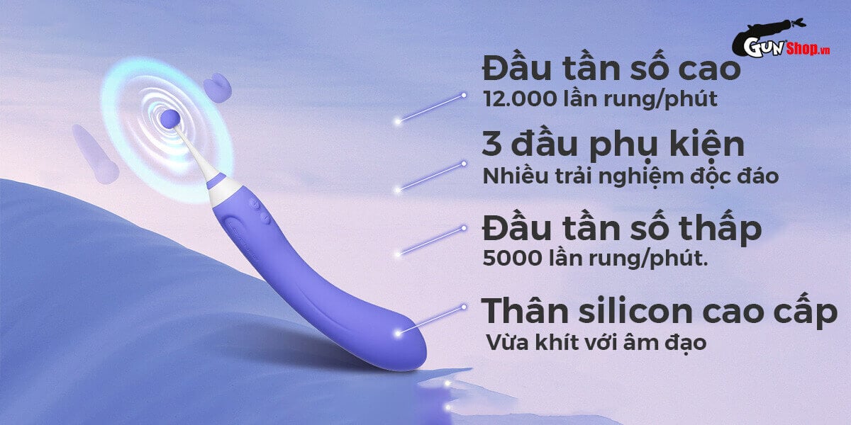 Đánh giá Máy massage 2 đầu Lovense Hyphy điều khiển qua app kích thích điểm G hàng xách tay