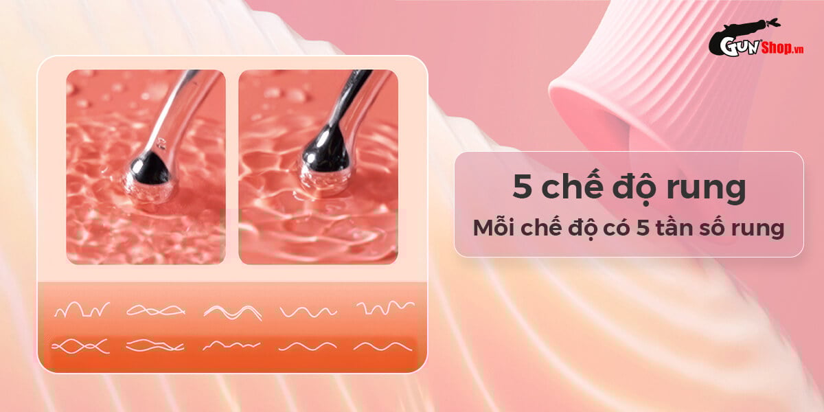 Sỉ Máy massage 2 đầu Svakom Beverly kèm lưỡi liếm kích thích điểm G cao cấp