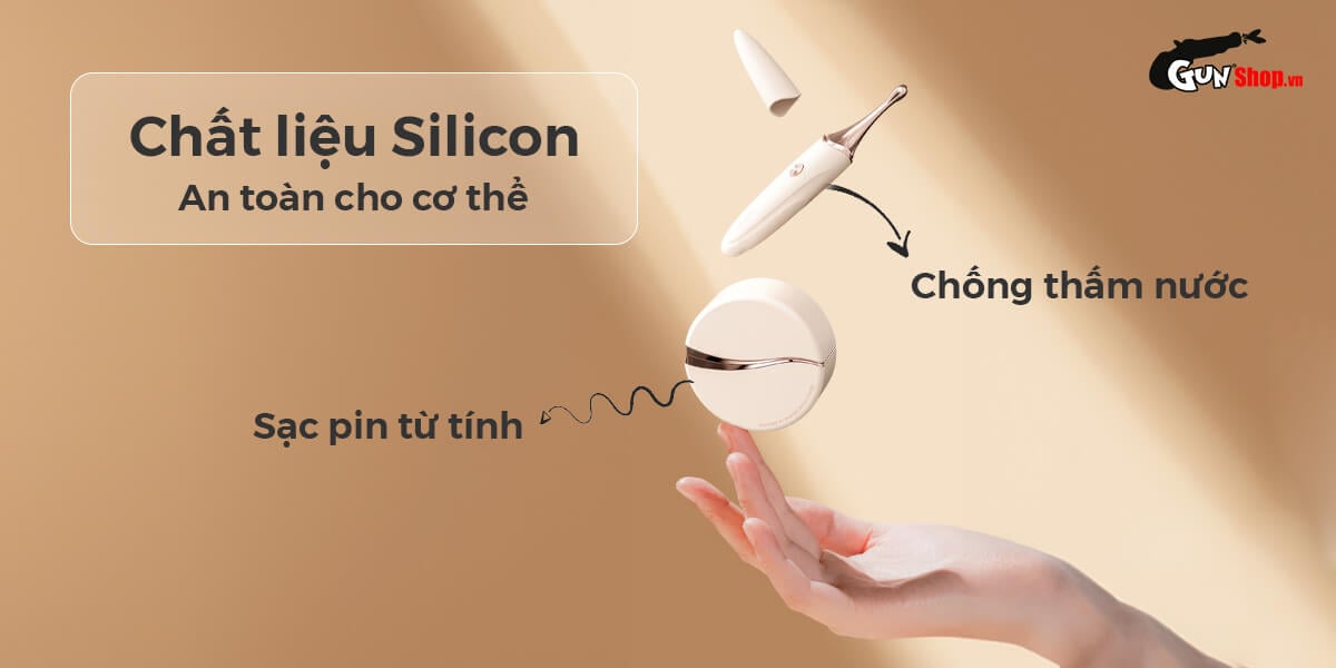 Cửa hàng bán Máy massage cao cấp Svakom Meet Fleur rung bú mút toả nhiệt nhập khẩu