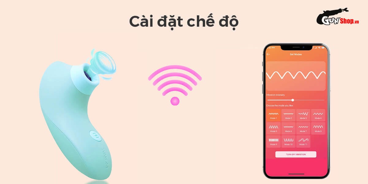 Máy massage điểm G Svakom Pulse Lite Neo bú hút điều khiển qua app bluetooth