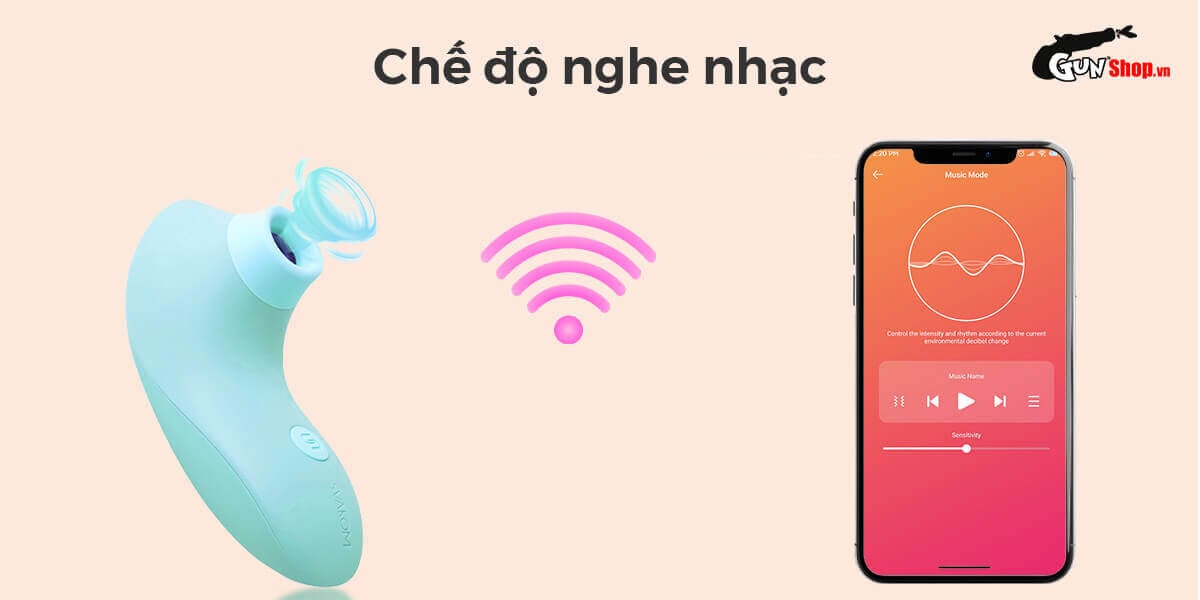 Máy massage điểm G Svakom Pulse Lite Neo bú hút điều khiển qua app bluetooth