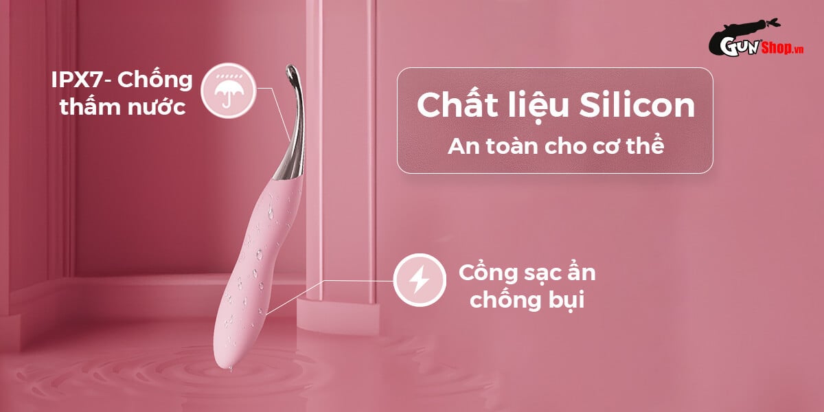Sỉ Máy massage Svakom Beatrice 2 đầu rung kích thích điểm G hàng mới về