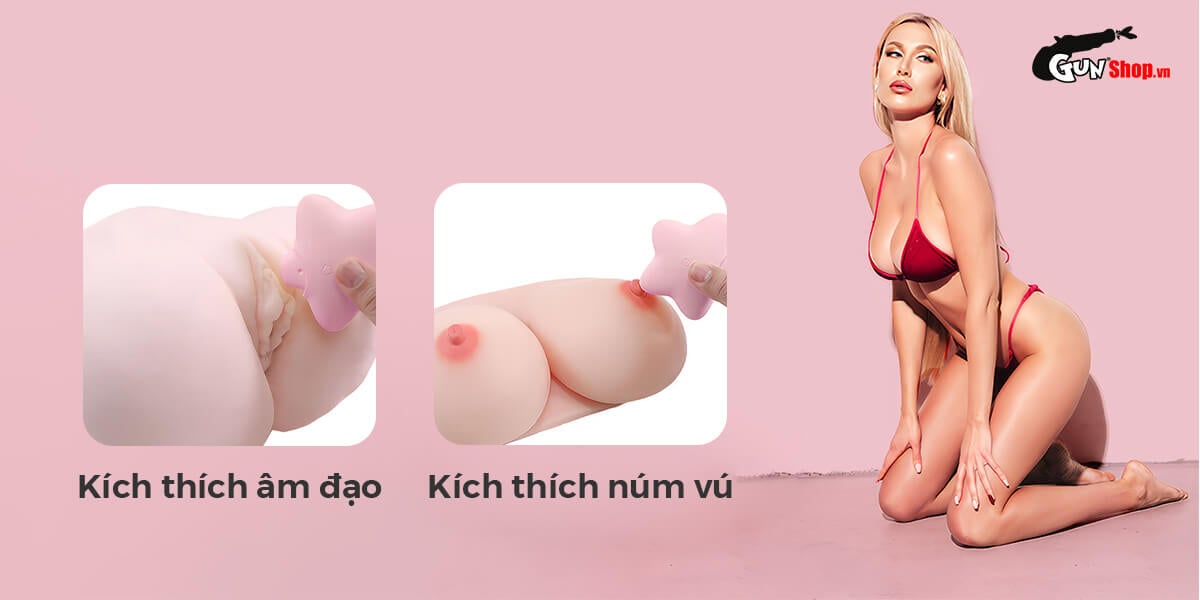 Shop bán Máy rung bút hút Svakom Peach Star hình ngôi sao massage kích thích hàng xách tay
