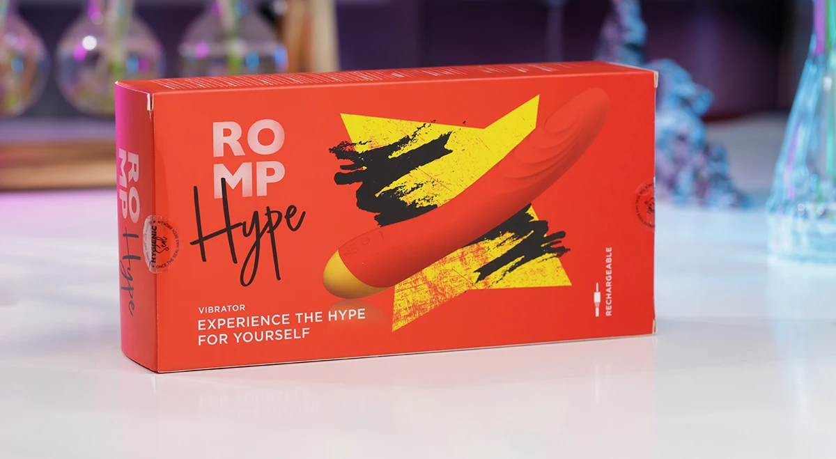 Bán Máy rung massage ROMP Hype 10 tần số kết hợp vân sóng kích thích hàng xách tay
