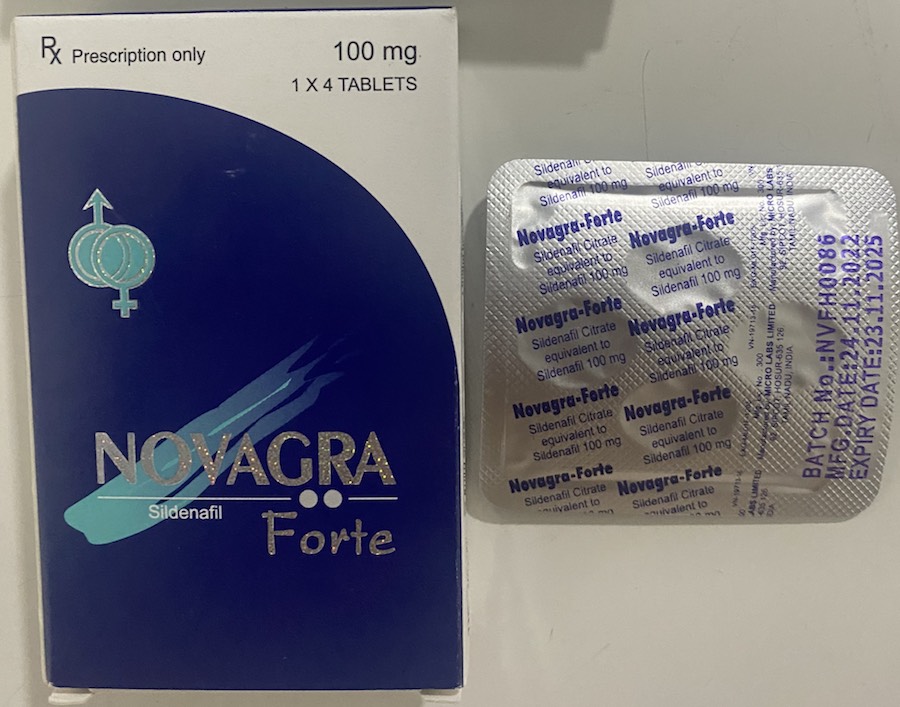 Cung cấp Thuốc Novagra Forte 100mg cương dương Ấn Độ chống xuất tinh sớm tăng sinh lý mới nhất
