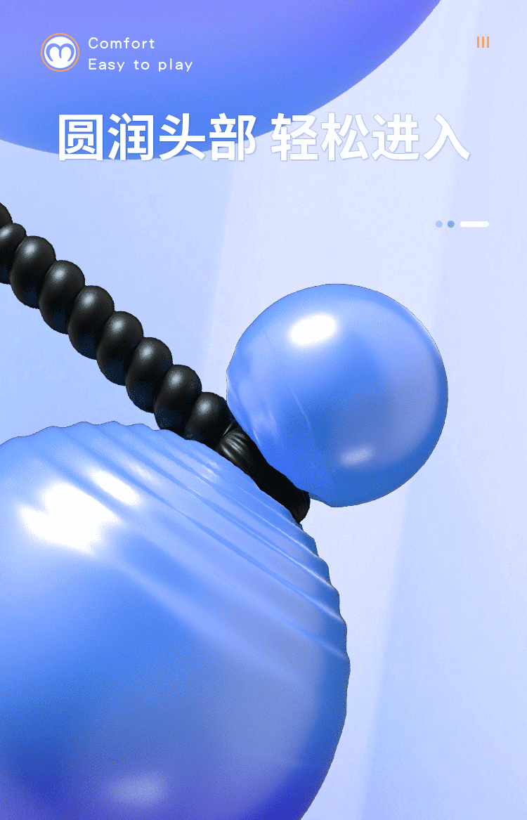 Đại lý Que thụt kích thích âm đạo và hậu môn xoắn ren Mizzzee Apple seed Rung nhập khẩu