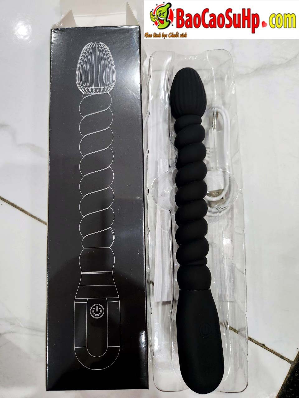Đại lý Que thụt kích thích âm đạo và hậu môn xoắn ren Mizzzee Apple seed Rung nhập khẩu