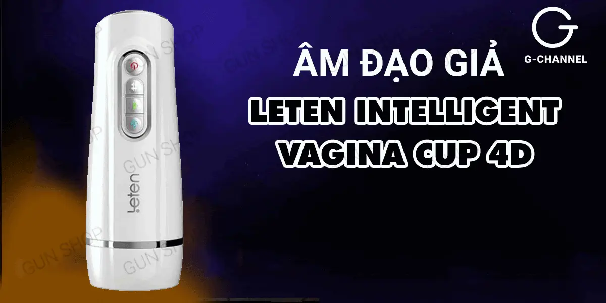 Âm đạo giả tự động Leten cao cấp sạc điện chất liệu mềm mại tăng khoái cảm — ảnh 2