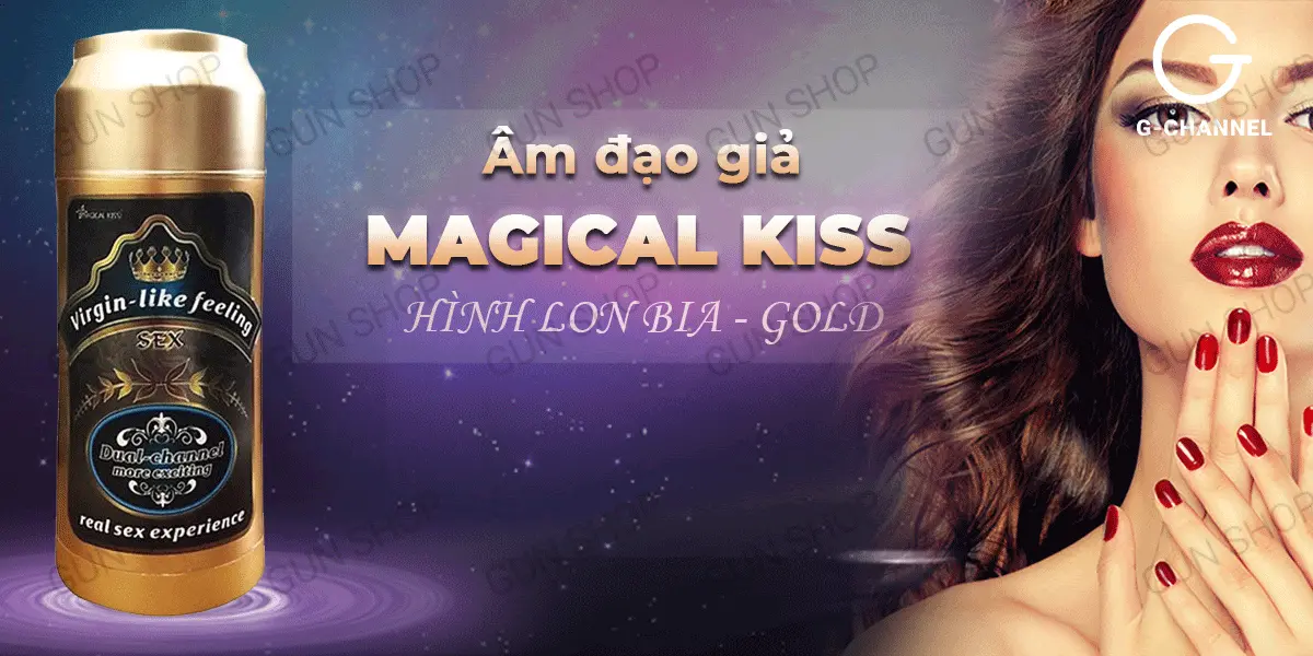 Âm đạo giả ngụy trang lon bia Magical Kiss — ảnh 2